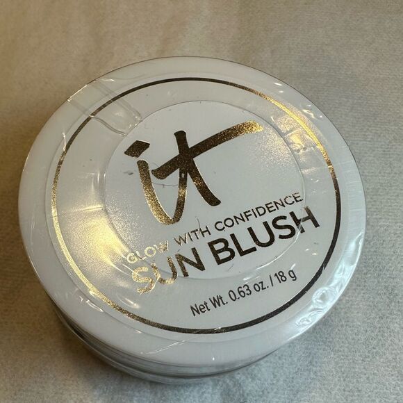 IT Cosmetics Glow with Confidence Sun Cream Blush w/ Hyaluronic Acid-Sun Gaze50 - Picture 2 of 4